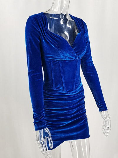 Jeniffer - Bodycon Velvet Dress