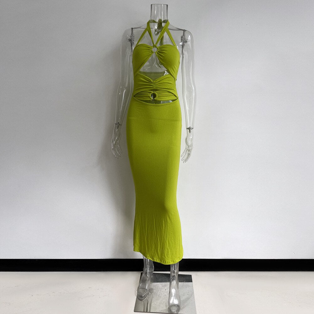 Mermaid - Corset Maxi Dress