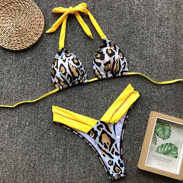 Leopard - Brazilian Thong Bikini