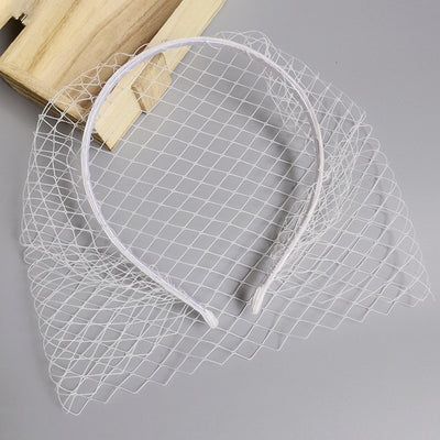 Elegant Birdcage Veil Headband