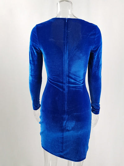 Jeniffer - Bodycon Velvet Dress